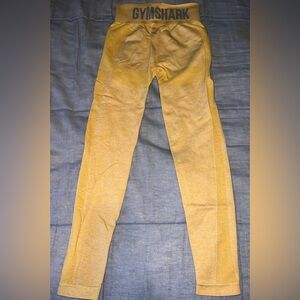 Gymshark Flex Seamless Yellow Leggings